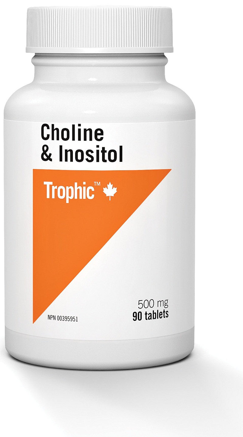 Trophic Choline & Inositol 500 mg Tablets Image 2
