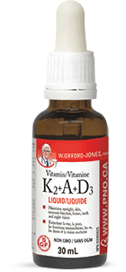 W. Gifford-Jones, MD Vitamin K2+A+D3 30 mL Image 1