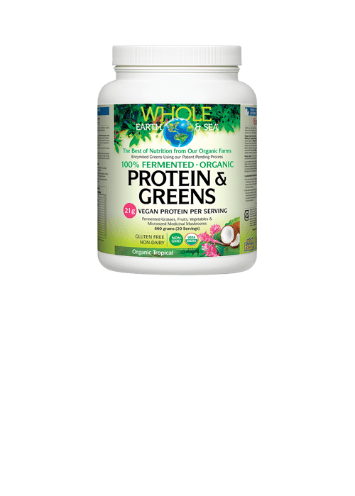 Whole Earth Sea 100% Fermented Protein and Greens - Organic Tropical 660 g Image 1