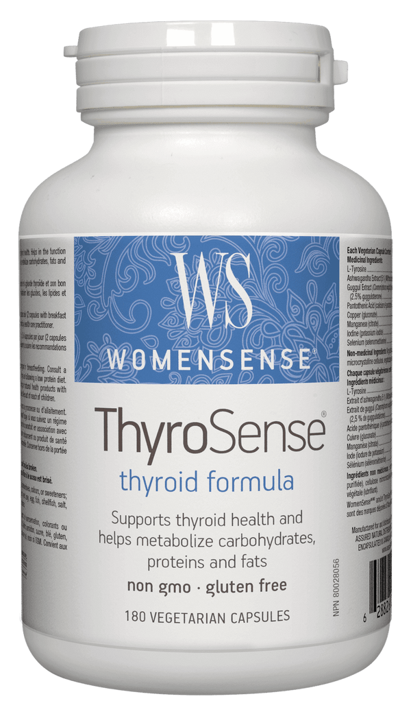 WomenSense ThyroSense Thyroid Formula 180 VCaps Image 1