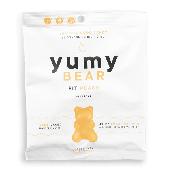 Yumy Bear Plant-Based Candy - Fit Peach Image 1
