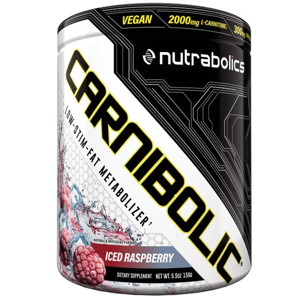 Nutrabolics Carnibolic Low-Stim Fat Metabolizer - Iced Raspberry (156 g)
