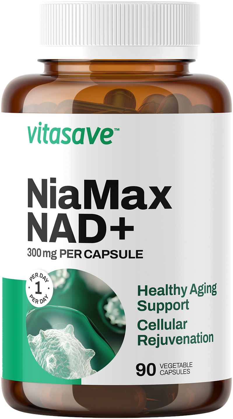 Vitasave NiaMax NAD+ 300 mg — 90 Vegetable Capsules