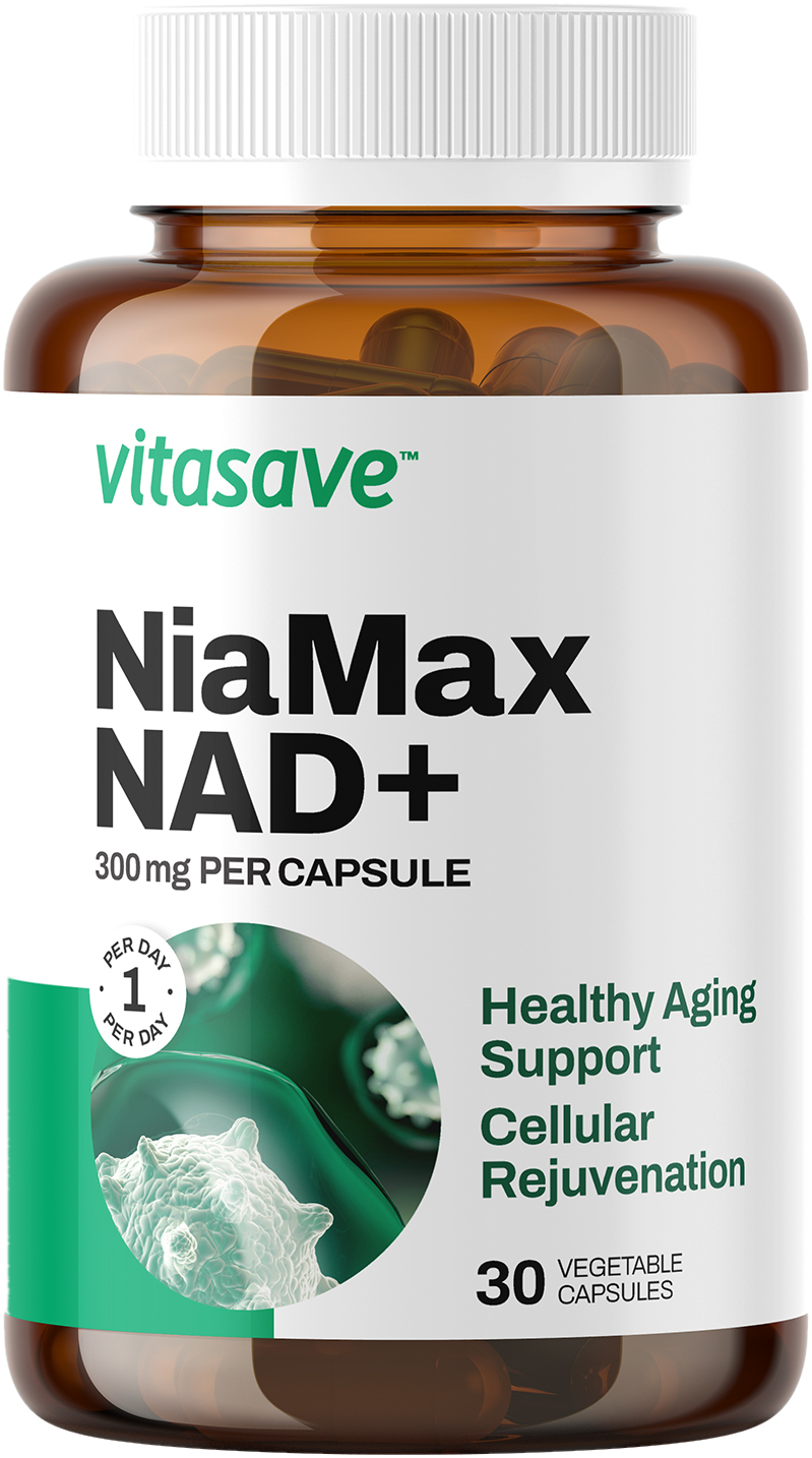 Vitasave NiaMax NAD+ 300 mg — 30 Vegetable Capsules