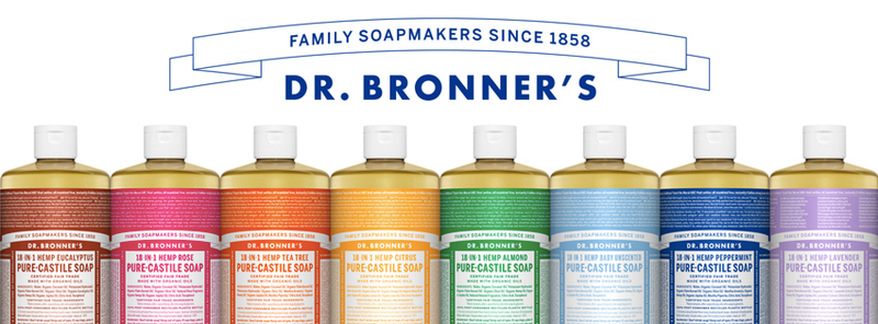 Dr Bronner's Castile Soap Dilution Cheat Sheet