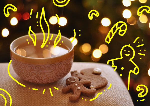 Image showcasing a colorful spread of plant-based festive recipes, including vibrant roasted vegetables, fresh salads, dairy-free desserts, and hearty grain dishes, beautifully arranged on a holiday-themed table.