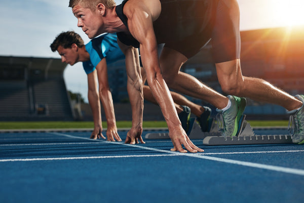  Athlete using Progressive Sport Nutrition to prepare, perform, and recover effectively before and after workouts.