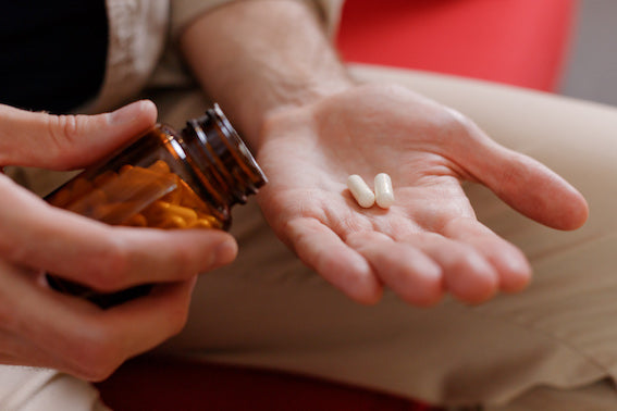 Bottles of the best betaine supplements for digestive health support