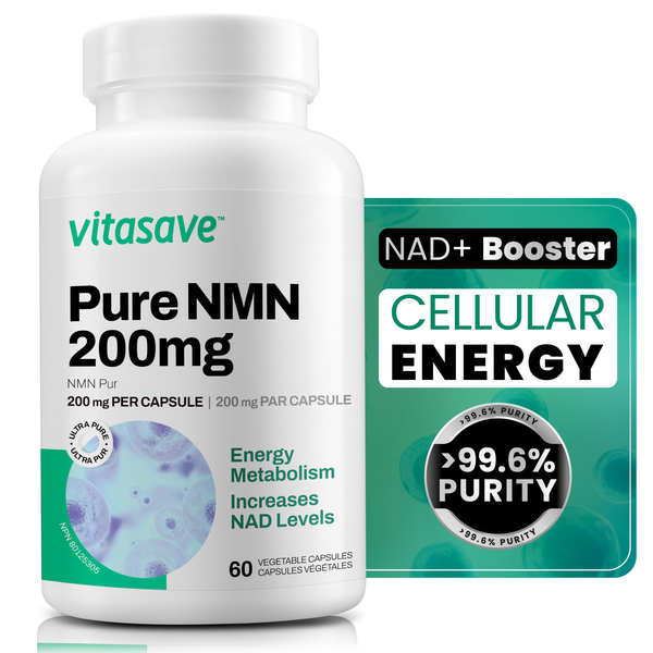 Vitasave Pure NMN 200 mg (60 VCaps)