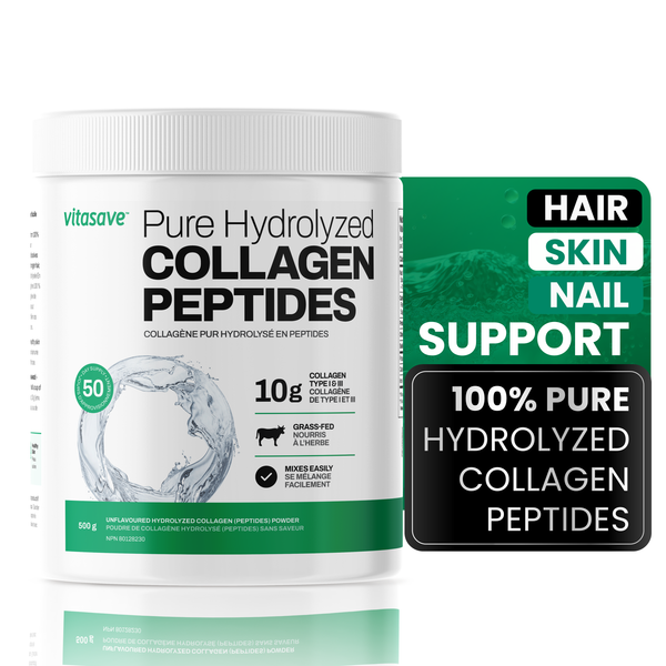 Vitasave Pure Hydrolyzed Collagen Peptides (500 g)