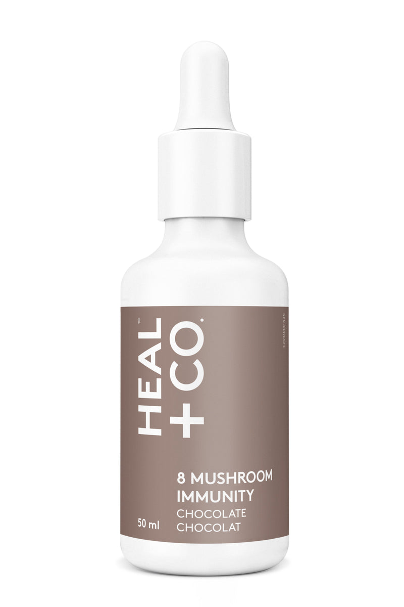 Heal + Co. 8 Mushroom Immunity Tincture - Chocolate (50 mL) [Clearance]