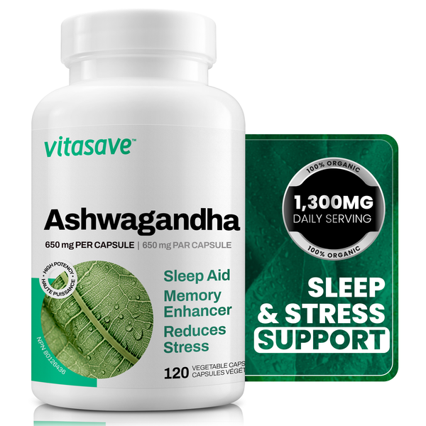Vitasave Ashwagandha (120 VCaps)