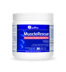 Canprev MuscleRescue Fruit Punch (196g) – A container of Canprev’s MuscleRescue powder in a vibrant fruit punch flavor, designed to support muscle recovery and overall wellness.