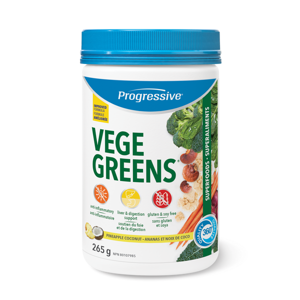 Progressive VegeGreens - Pineapple Coconut (265 g)