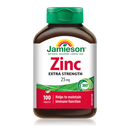 Jamieson Zinc Extra Strength 25 mg (100 Tablets)