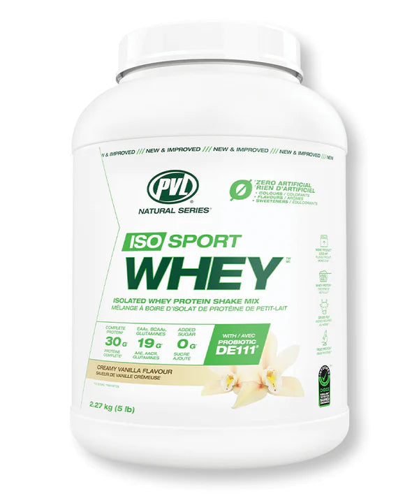 PVL Essentials Iso Sport Whey Protein - Creamy Vanilla