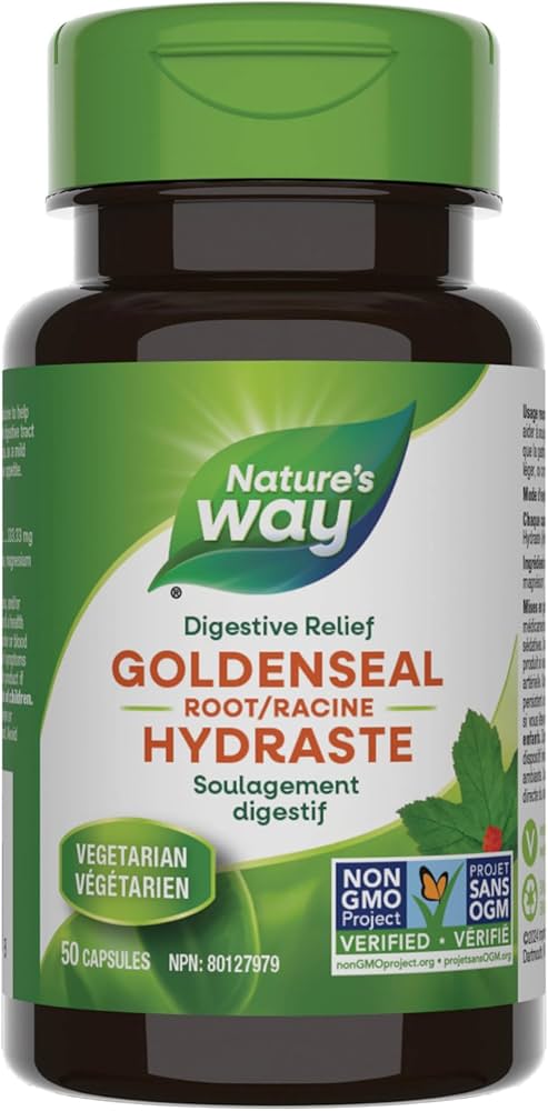 Nature's Way Goldenseal Root 333.33 mg (50 Capsules)