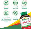 Jamieson Folic Acid 1000 mcg (100 Tablets)