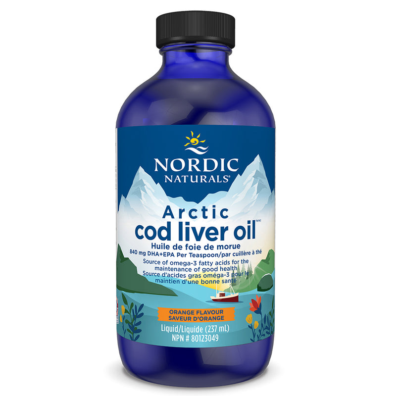 Nordic Naturals Arctic Cod Liver Oil - Orange