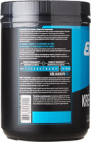 EFX Sports Kre-Alkalyn Cherry Bomb creatine supplement beside gym equipment, highlighting its use for performance.