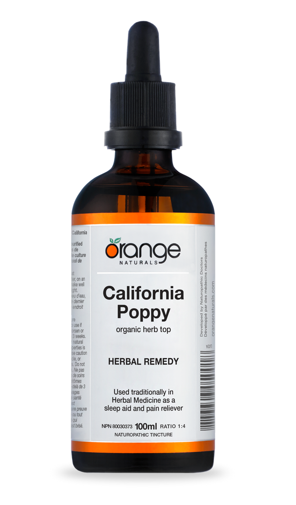 Orange Naturals California Poppy 250 mg/mL (100 mL)