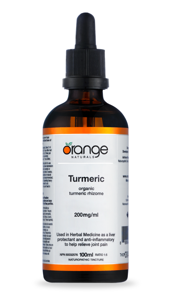 Orange Naturals Turmeric 200 mg/mL (100 mL)