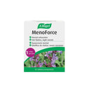 Box of A. Vogel MenoForce tablets with a picture of red sage flowers on the front.