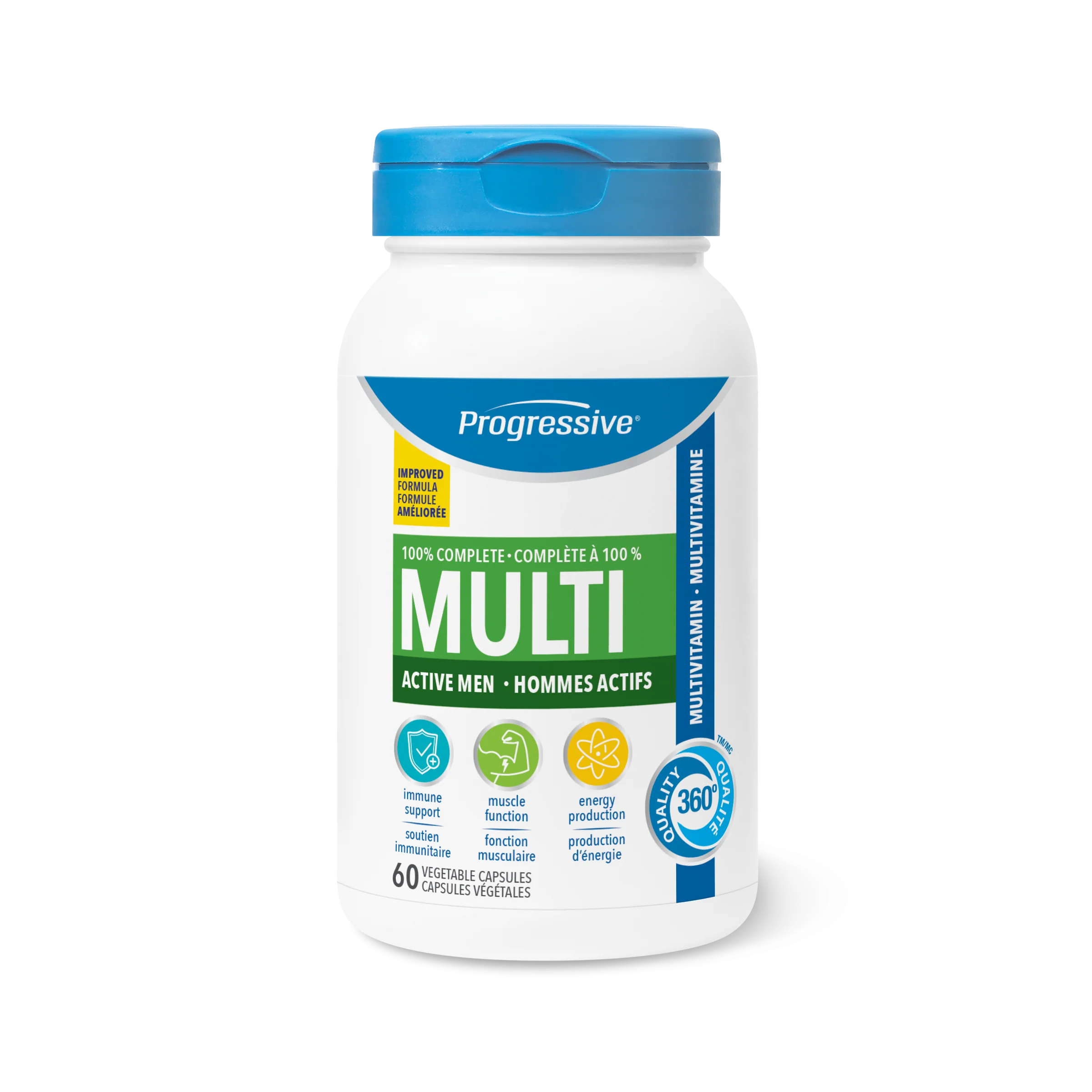 Buy Progressive Multivitamin Active Men (60 VCaps) for $21.50 CAD ...