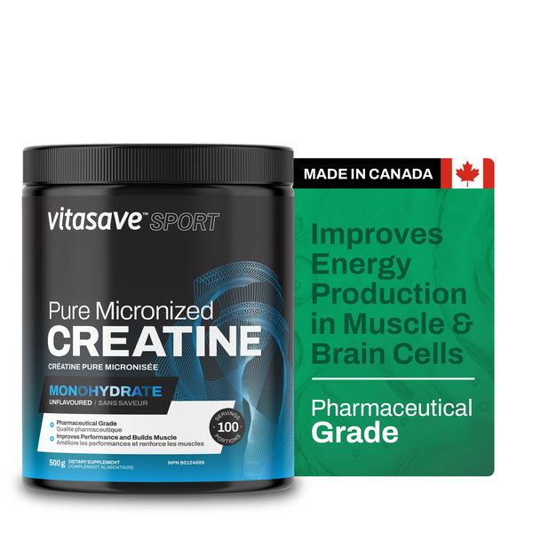 Vitasave Sport Pure Micronized Creatine Monohydrate - Pharmaceutical Grade