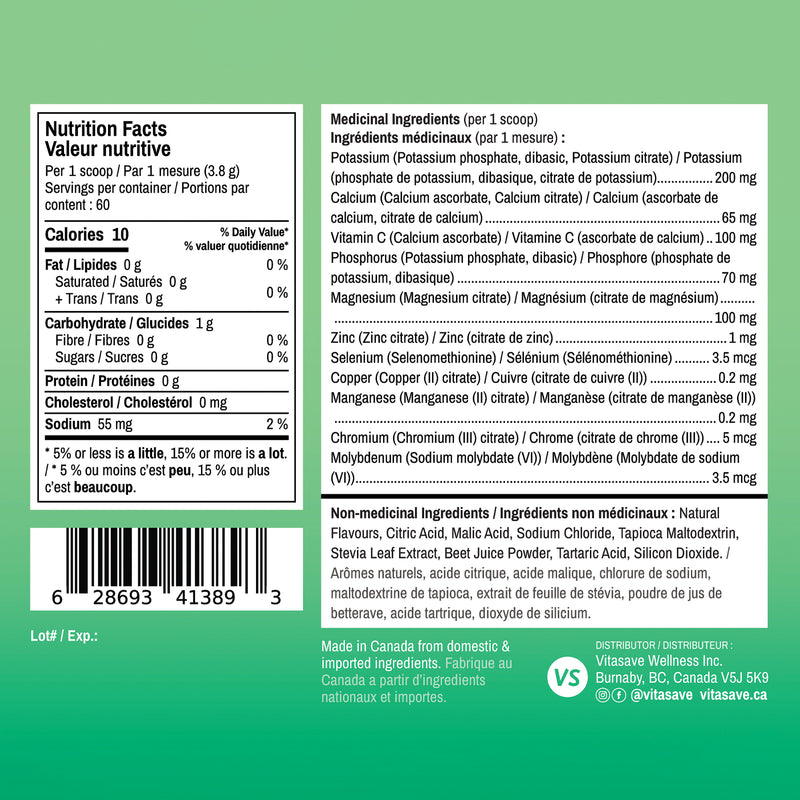Vitasave Electrolytes - Pink Lemonade (228 g)