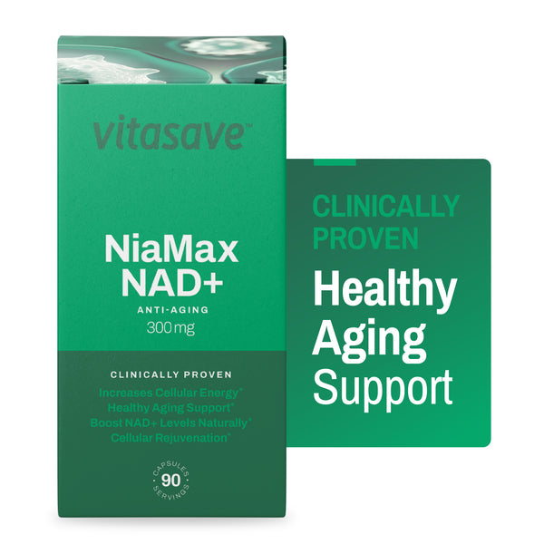 Vitasave - NiaMax NAD+ 300mg - High Potency Cellular Energy Booster