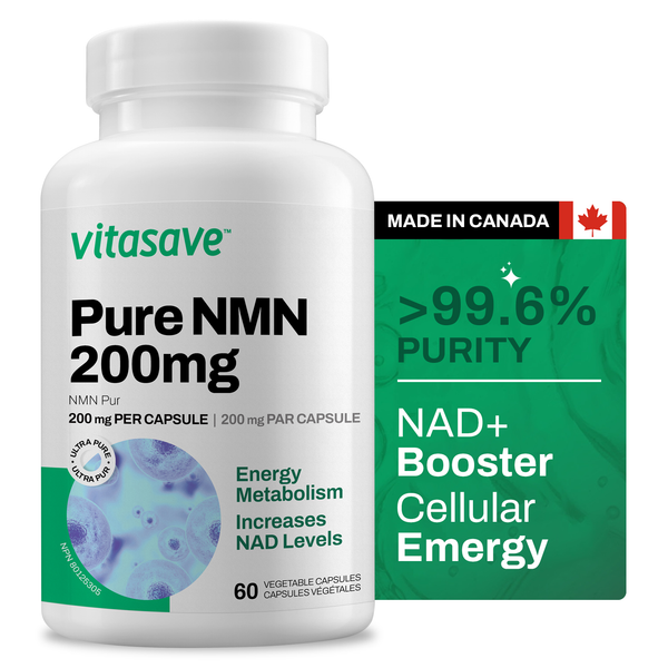 Vitasave Pure NMN 200 mg (60 VCaps)