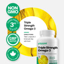 Vitasave Omega-3 Triple Strength (120 Softgels)