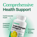 Vitasave Omega-3 Triple Strength (120 Softgels)