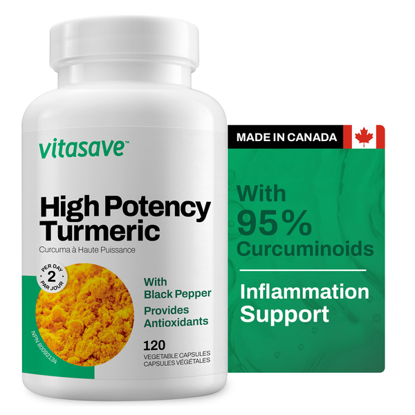 Vitasave Turmeric High Potency (120 VCaps)