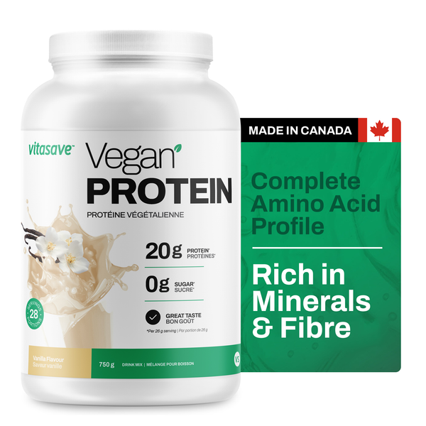 Vitasave Vegan Protein - Vanilla (750 G)