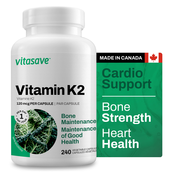 Vitasave Bone Health Bundle (Magnesium Bisglycinate + Vitamin K2)