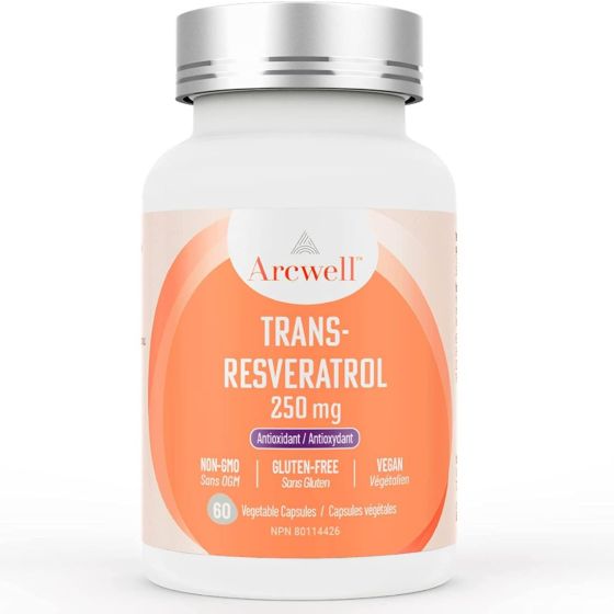 Arcwell Trans-Resveratrol (60 VCaps)