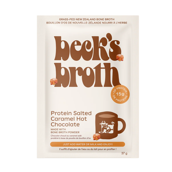 Beck's Broth - Protein Salted Caramel Hot Chocolate - 37 g