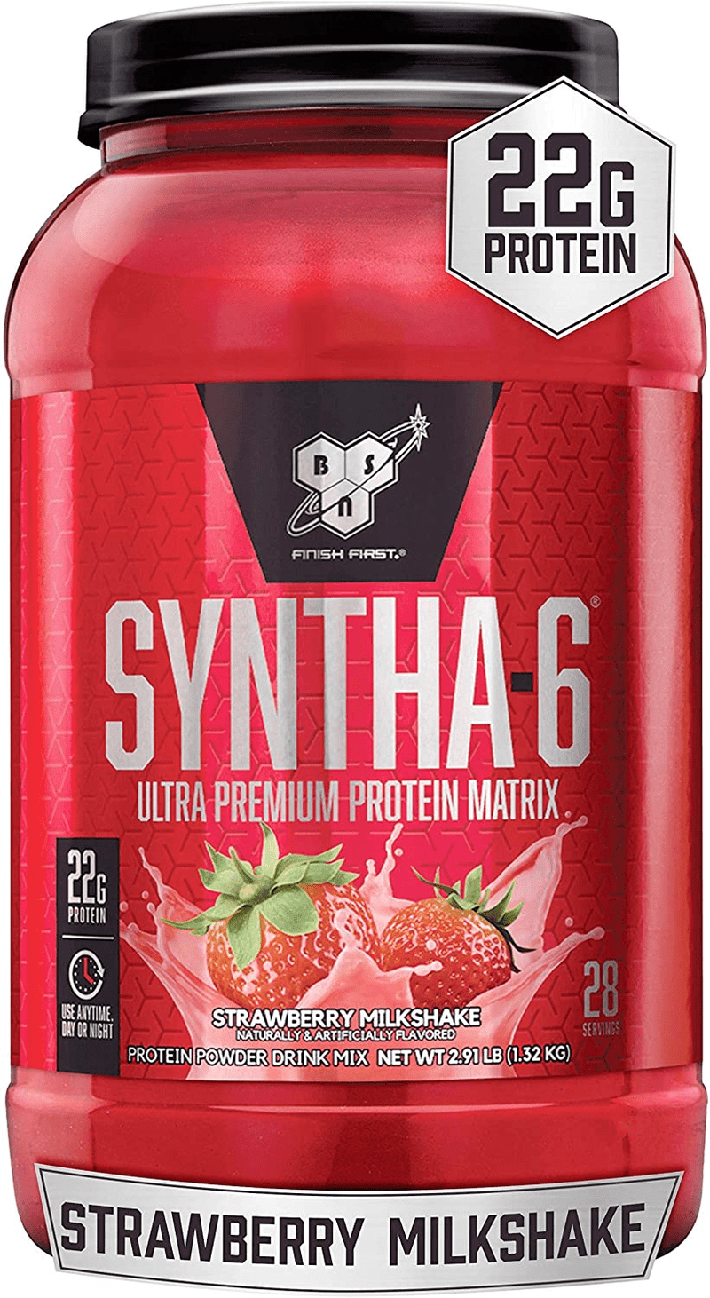 BSN SYNTHA-6 Protein Powder - Strawberry Milkshake Image 2