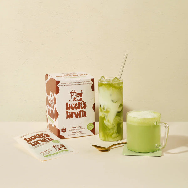 Beck's Broth - Protein Matcha Latte - 12 Servings