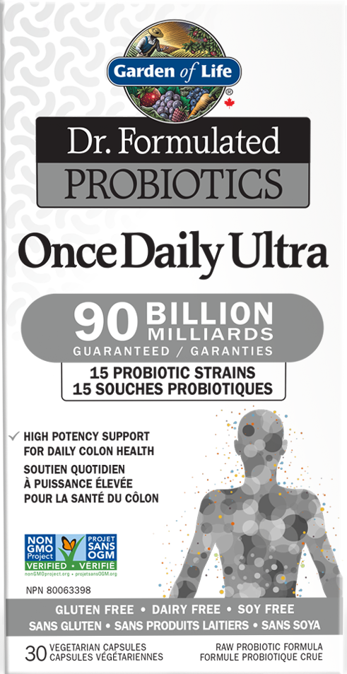 Garden of Life Dr. Formulated Probiotics Once Day Ultra 90 Billion (30 VCaps) [Clearance]