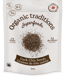 Organic Traditions Dark Chia Seeds