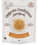 Organic Traditions Golden Flax Seeds (454 g)