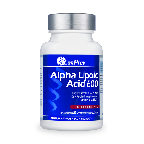 CanPrev Alpha Lipoic Acid 600 (60 VCaps)