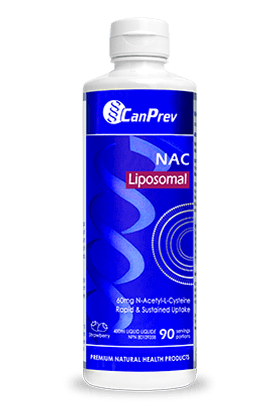 CanPrev NAC Liposomal - Strawberry 450 mL Image 1