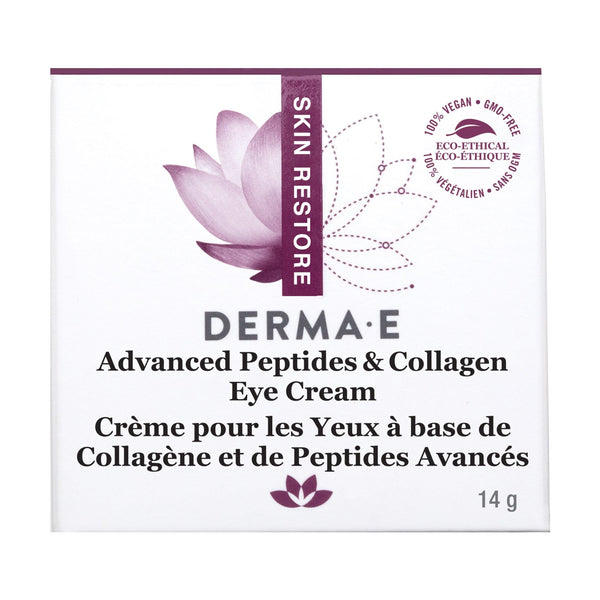Derma E Advanced Peptides & Collagen Eye Cream 14 g Image 1