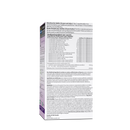 Supplement packaging with detailed directions and ingredients on a white background