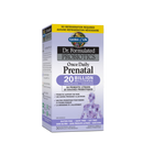 Bottle of Garden of Life Dr. Formulated Probiotics Once Daily Prenatal, 20 Billion CFU, 30 vegetarian capsules – shelf-stable probiotic supplement designed for prenatal digestive and immune support.