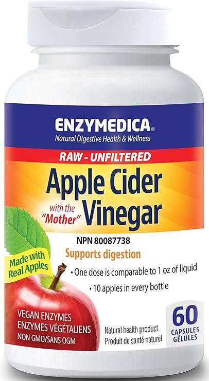 Enzymedica - Apple Cider Vinegar (60 Caps)